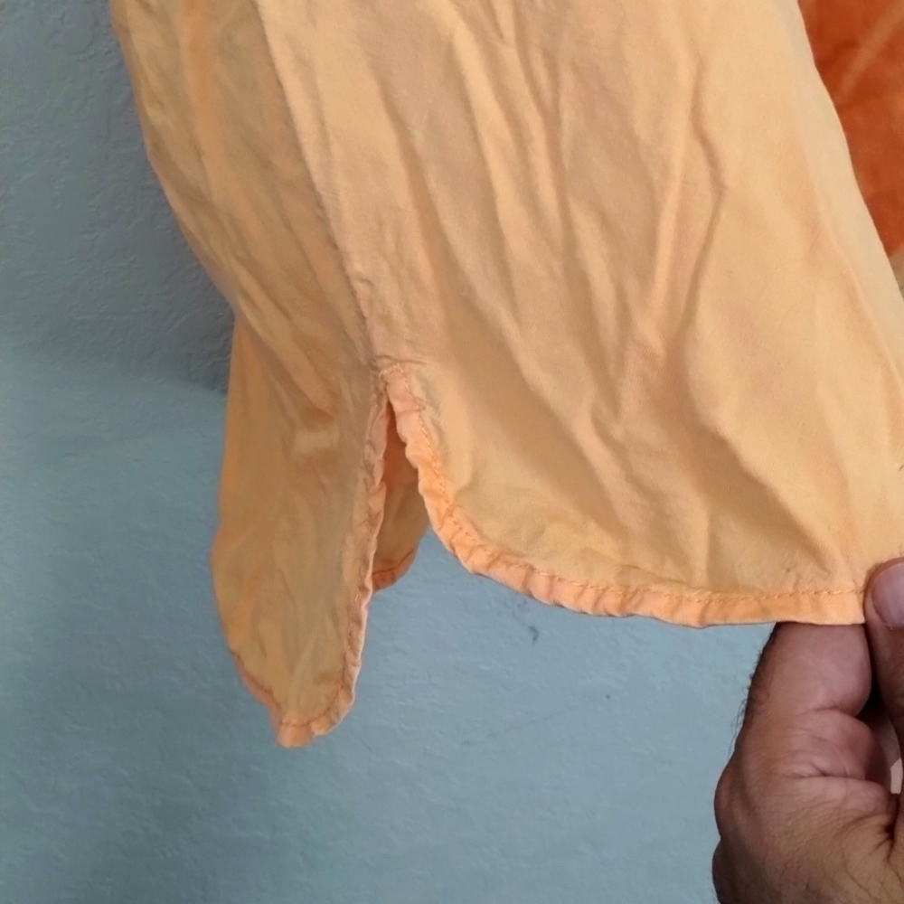 J Jill  Orange Tunic Blouse - Picture 7 of 7